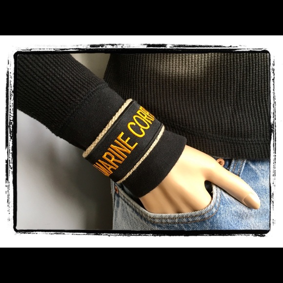 🇺🇸 US MARINE BRACELET CUFF 🇺🇸 - Picture 1 of 6